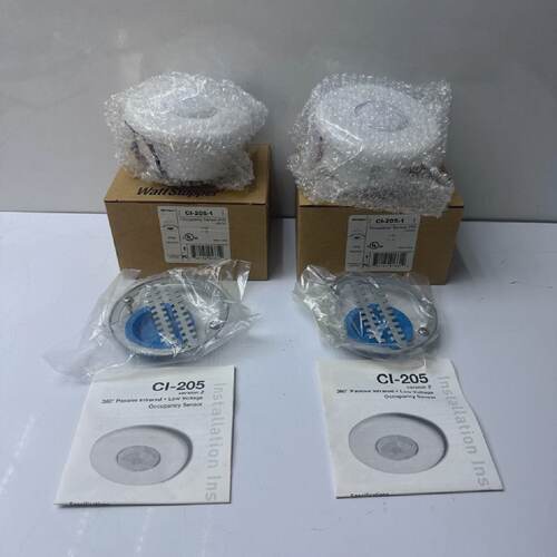 LOT 2 PCs legrand Wattstoper CI2051 Occupancy Sensor PIR 24V