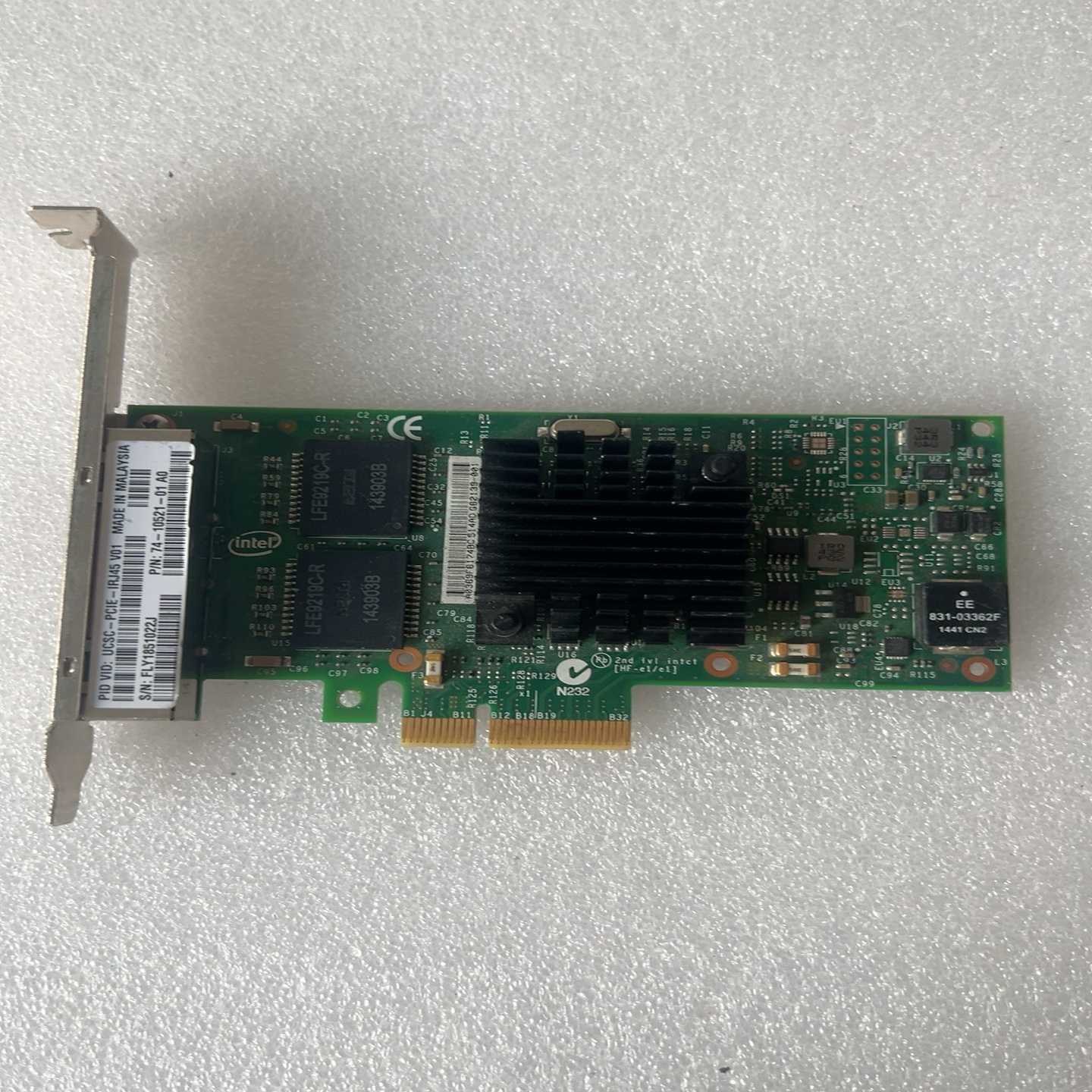 高挡扳原装intelI350-T4G2P20四口千兆网--议价商品