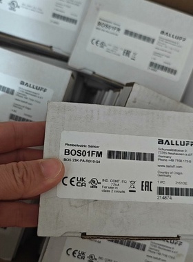 【询价】BALLUFFBOS01FM巴鲁夫BOS 23K-P