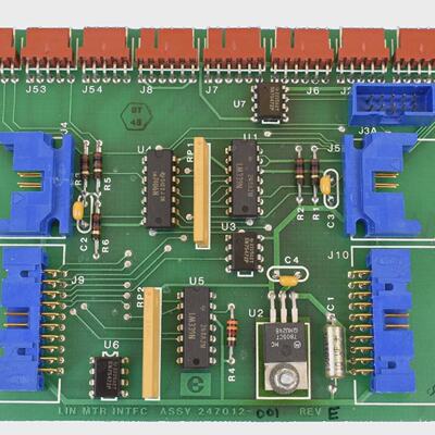Electroglas 247012001 LIN MTR INTFC PCB Board Used Working