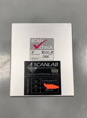 售前询价德国进口振镜scancube 10光议价 也可为维修