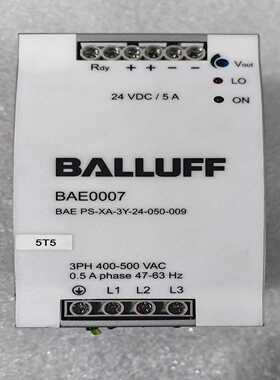 BALLUFF巴鲁夫电源BAE0007~询价