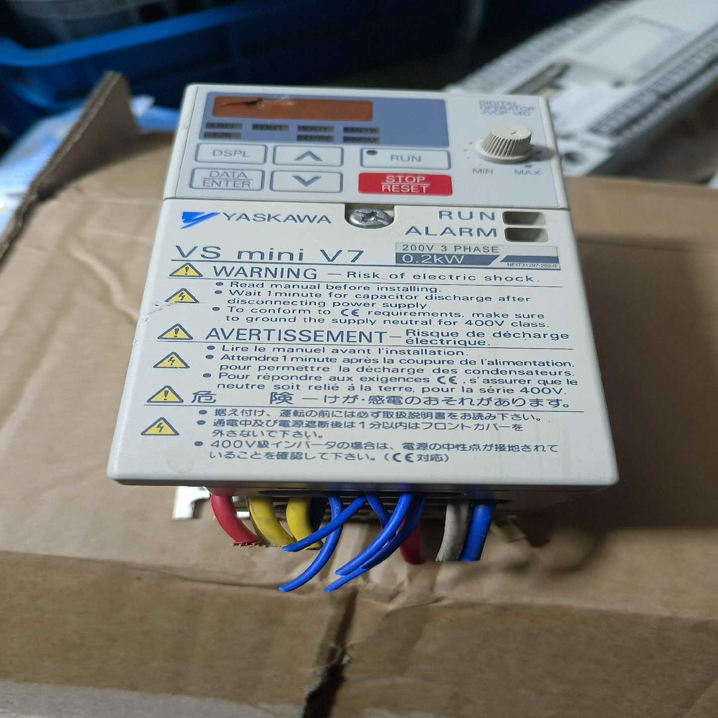 安川V7变频器CiMR-V7AA20P4，CIMR-V7A【博航商行】