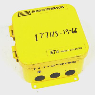 Used SLAUTTERBACK ET4 77115 Pattern Control  ET4