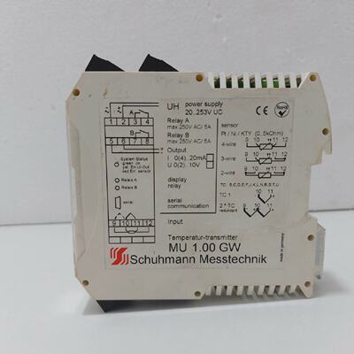 Schuhmann Messtechnik MU 1.00GW Temprature Measuring Transdu