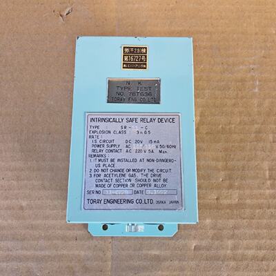 TORAY SR11C INTRINSICALLY SAFE RELAY DEVICE SR11C