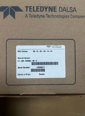 Dalsa工业相机LA-GM-02K08A-50-R，全新未议价