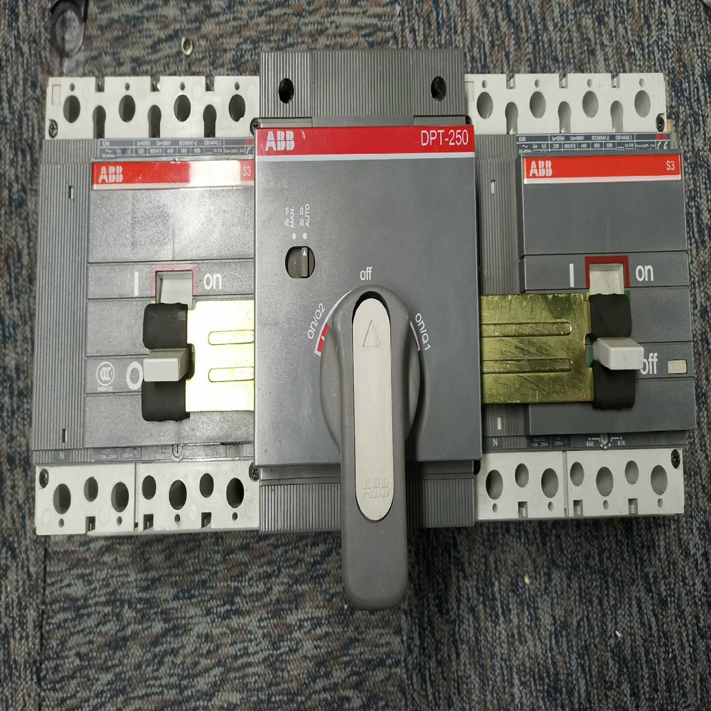 【议价】DPT-250双电源切换开关250A