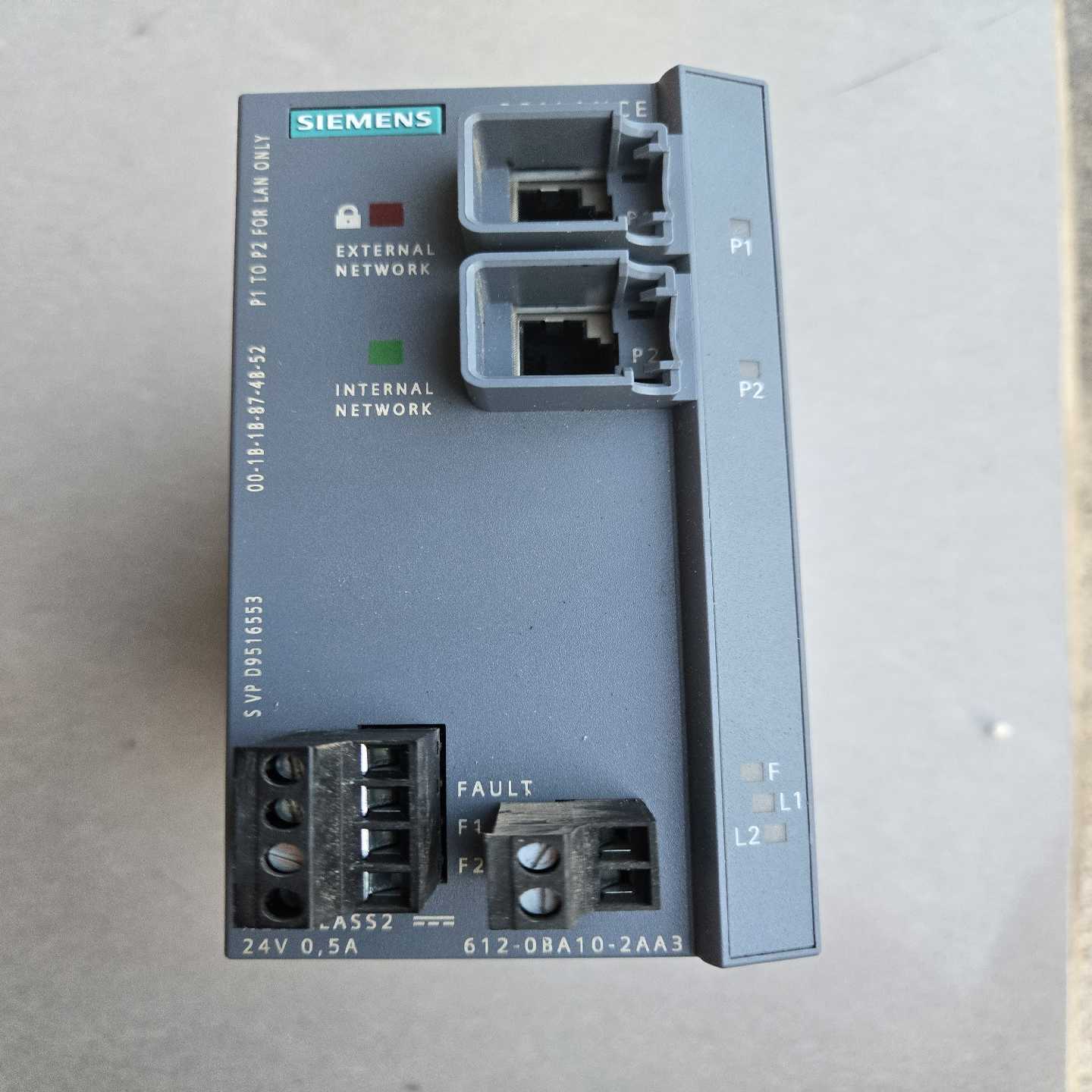 【议价】6GK5612-0BA10-2AA3，成色如图，，功适用