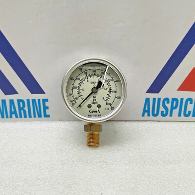 Gea 00011157610 Druckmesser 01 BAR 4001200 Lh 60320 USgh