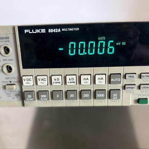 福禄克8842A数字万用表 六位半精度 数显式  成色吧议价