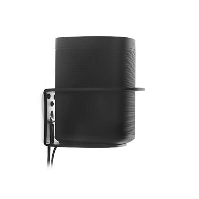 适用搜诺思(SONOS)oneSL/PLAY:1网线口升级款金属音箱壁挂支架