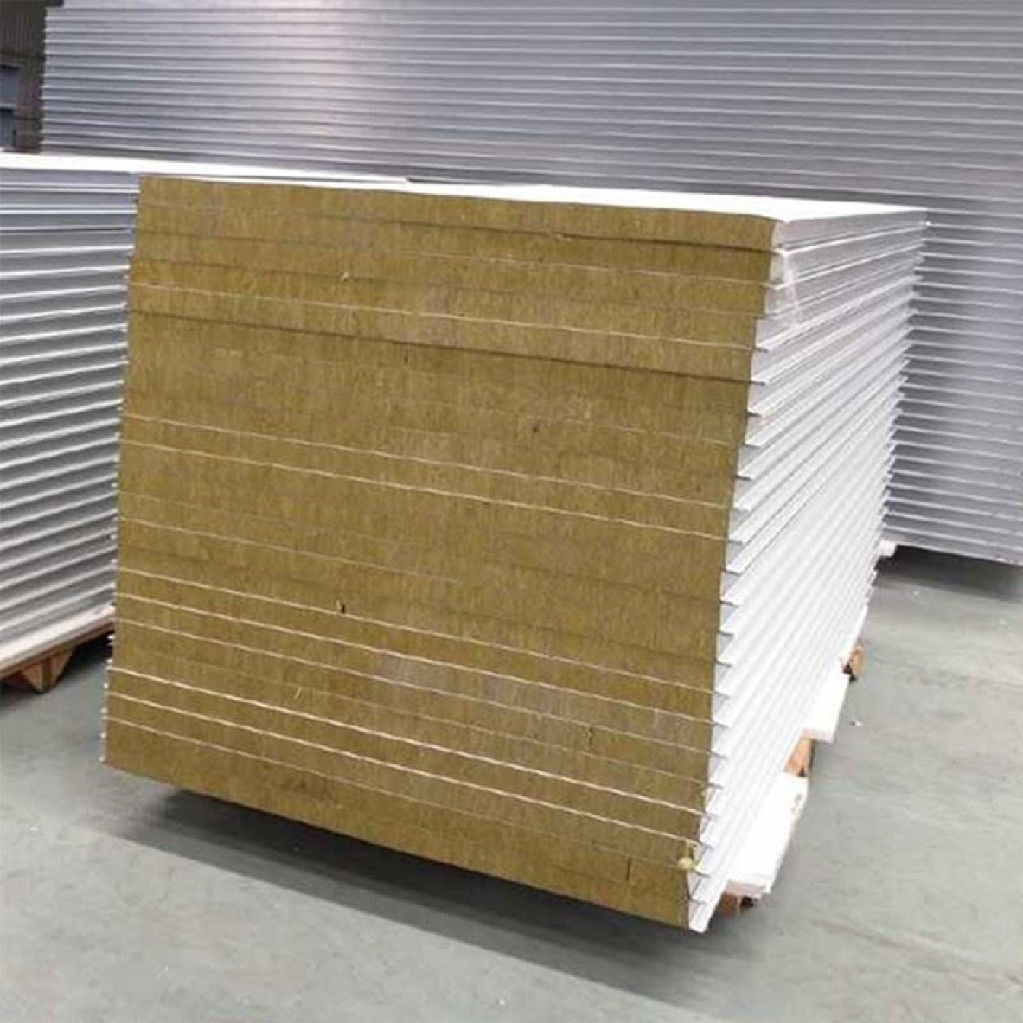 机制岩棉复合板玻镁净化板彩钢夹心板隔热防火保温板洁净板隔墙板,基础建材,墙体外保温体系,淘宝优惠券,粉丝福利购,淘宝优惠卷