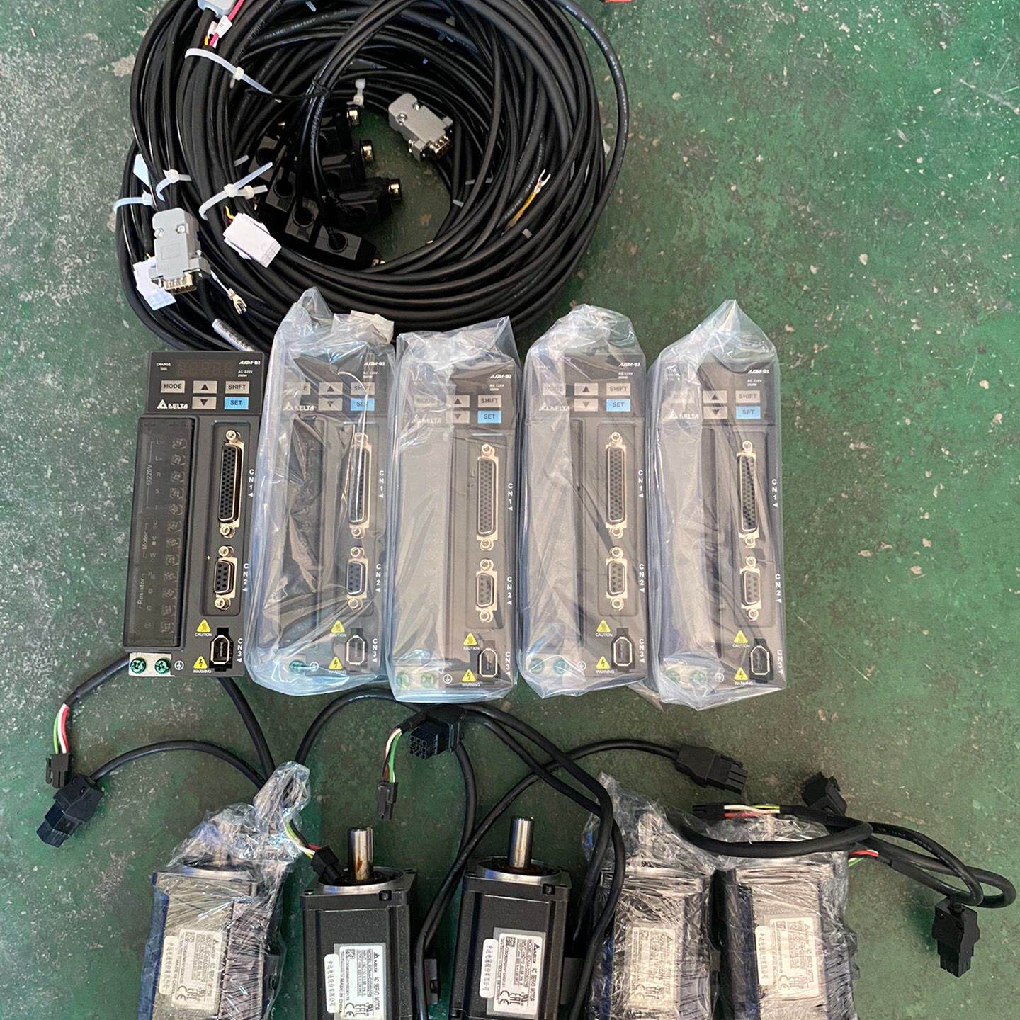 330元一套200W台达B2伺服套装ASDAB2二手拆机-议价