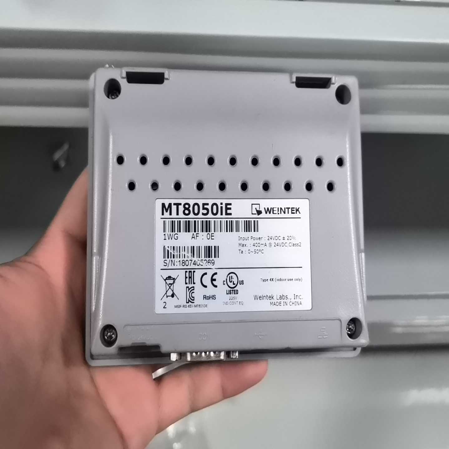 威纶触摸屏MT8050iE，4.3寸带网口，24V供电，最大--议价商品