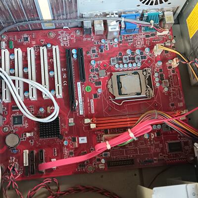 研华工控机主板AIMB-701 REV.A1，挡板，九成-议价