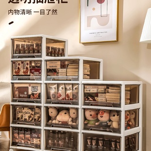 零食置物架子家用收纳架客厅可移动落地储物架卧室多层床头收陶琪