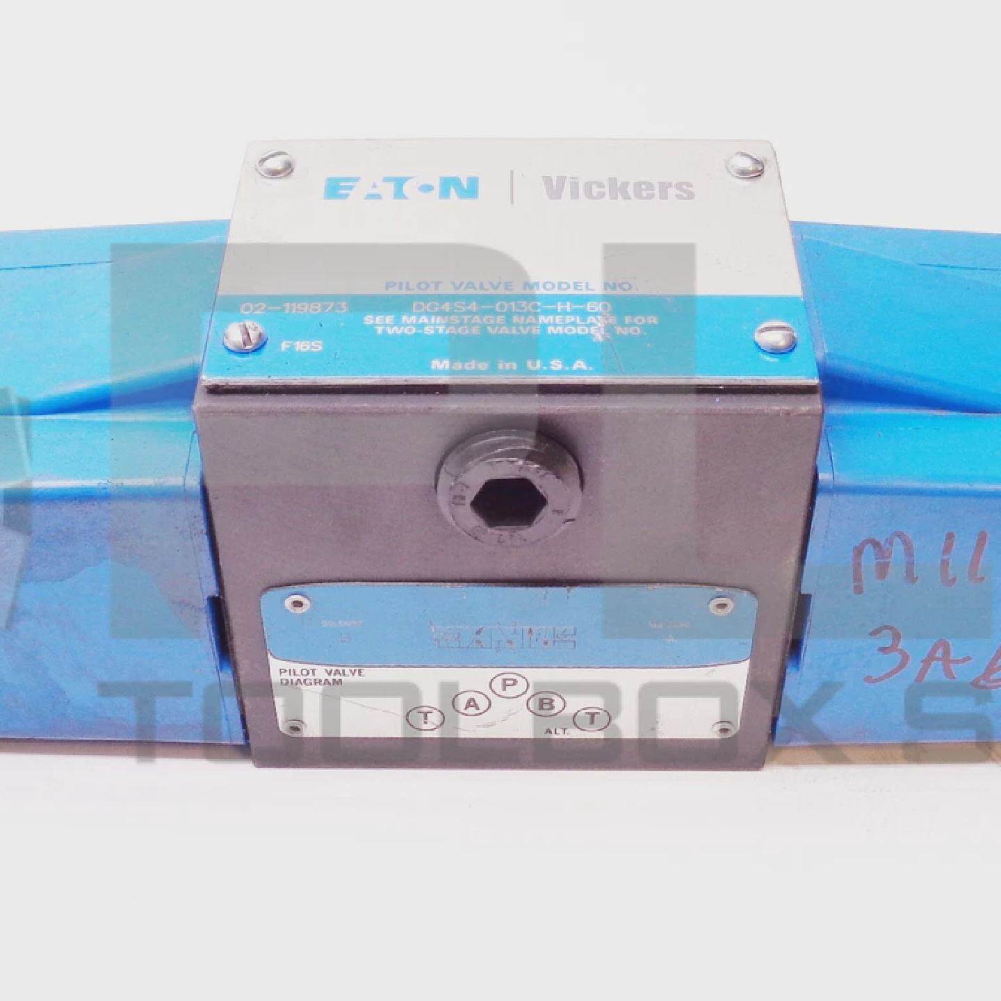 Nouveau Vicker DG4S4013CH60 Soupape Pilote 02119873