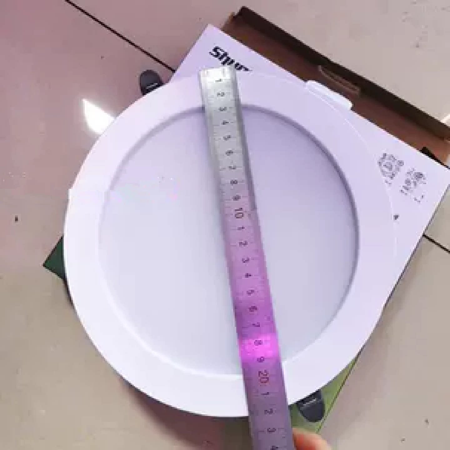顺冠照明XHTD-24W筒灯8寸24W直径22CM筒灯开孔17CM18CM19CM20CM灯图片