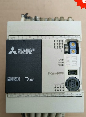 三菱FX3SA20MRCM原装拆机成色漂亮功能完好