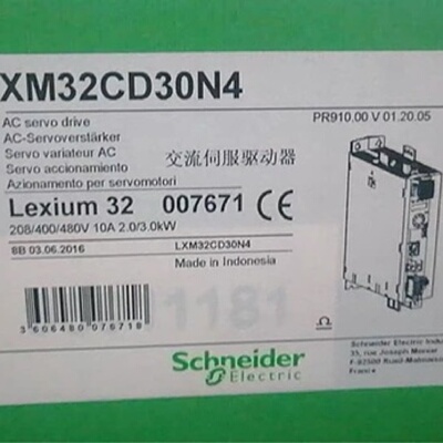议价施耐德伺服驱动器LMX32CD18N4/ LMX32AD18N4/ LXM32CD30N4全