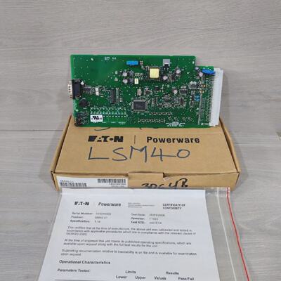 EATON POWERWARE SM40 UP SUPERVISORY MONITOR 3500010236A 3674