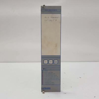 PRAXIS AUTOMATION 6001 PROCESSOR CARD 20.2.601.600 REV A