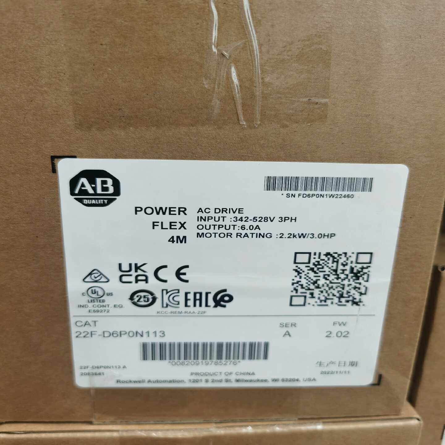 罗克韦尔AB20-750-2262C-2R询价