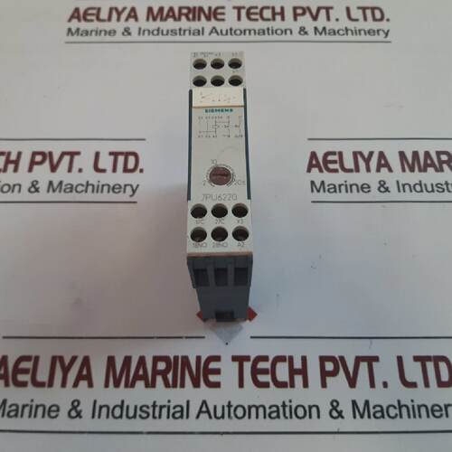 SIEMENS 7PU62207NN20 Time Relay AC 220240V 5060 HZ