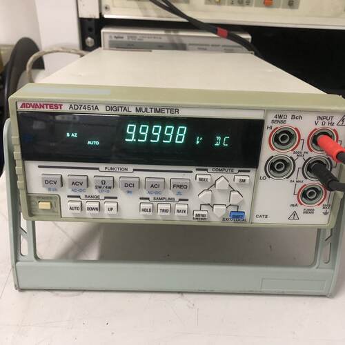 爱德万 AD7451A台式数显万用表 高精度 5位半 爱德万—议价