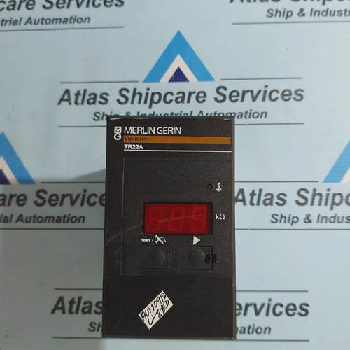 MERLIN GERIN VIGILOHM TR22A INSULATION MONITORING DEVICE