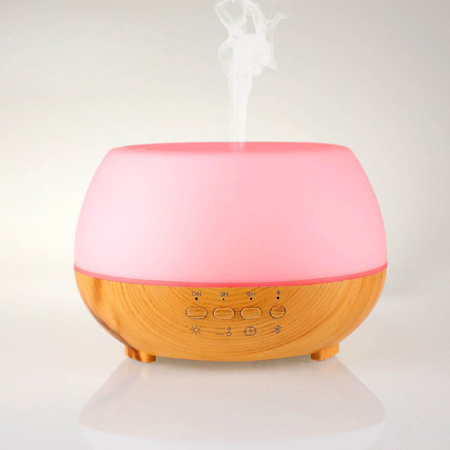 智能蓝牙精油香薰机家用超声波加湿器音乐冷香仪加湿器厂家批发