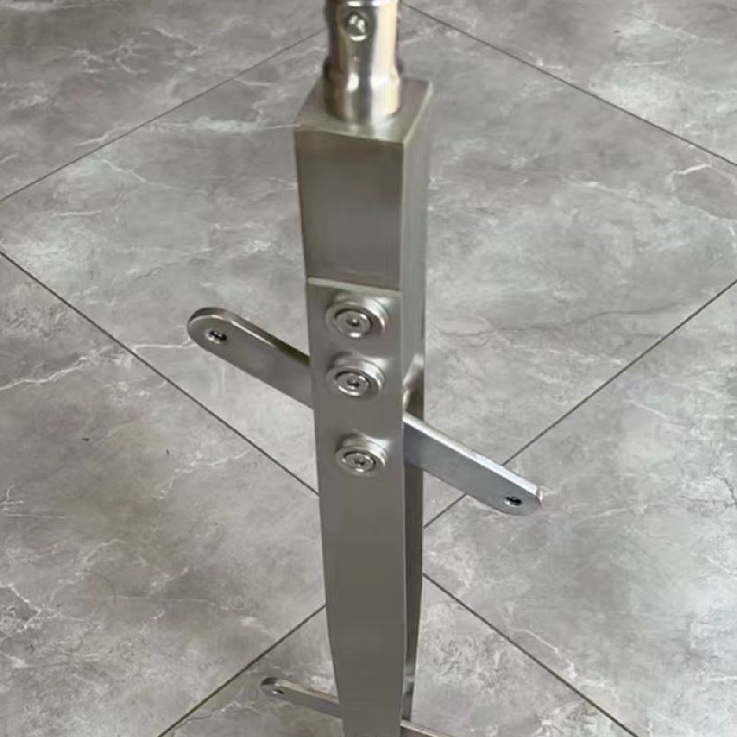 304不锈钢楼梯栏杆立柱大刀片玻璃扶手商场护栏别墅围栏五金,全屋定制,楼梯立柱,淘宝优惠券,粉丝福利购,淘宝优惠卷