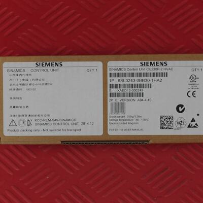 Siemens 6SL32430BB301HA2 Sinamics Control Unit CU230P2  NEU