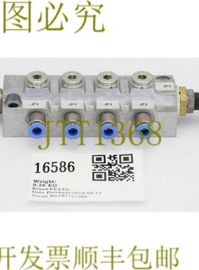 供应16586 FESTO AIRLINE气动手动块 FR-8-18