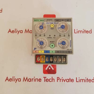 Protech VR34R Voltage Relay 10 Sec 230V AC