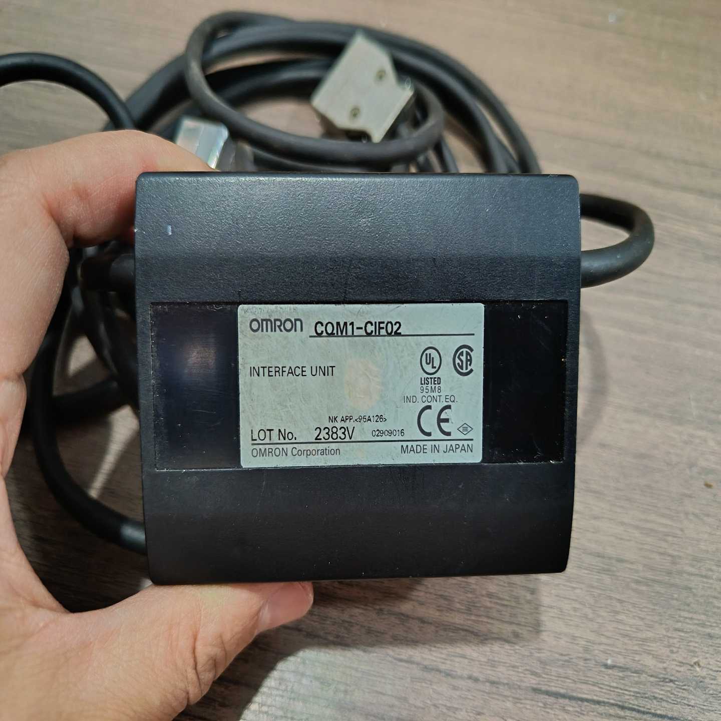 询价~编程线，CQM1-CIF02，日本进口，实物如图所