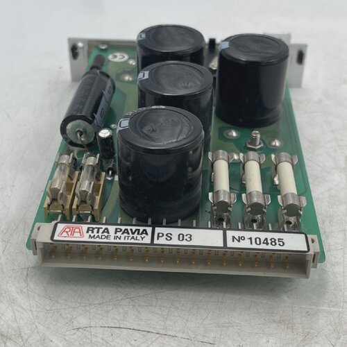 RTA PAVIA PS03 10485 POWER SUPPLY CARD USED  WORKING VAT INC