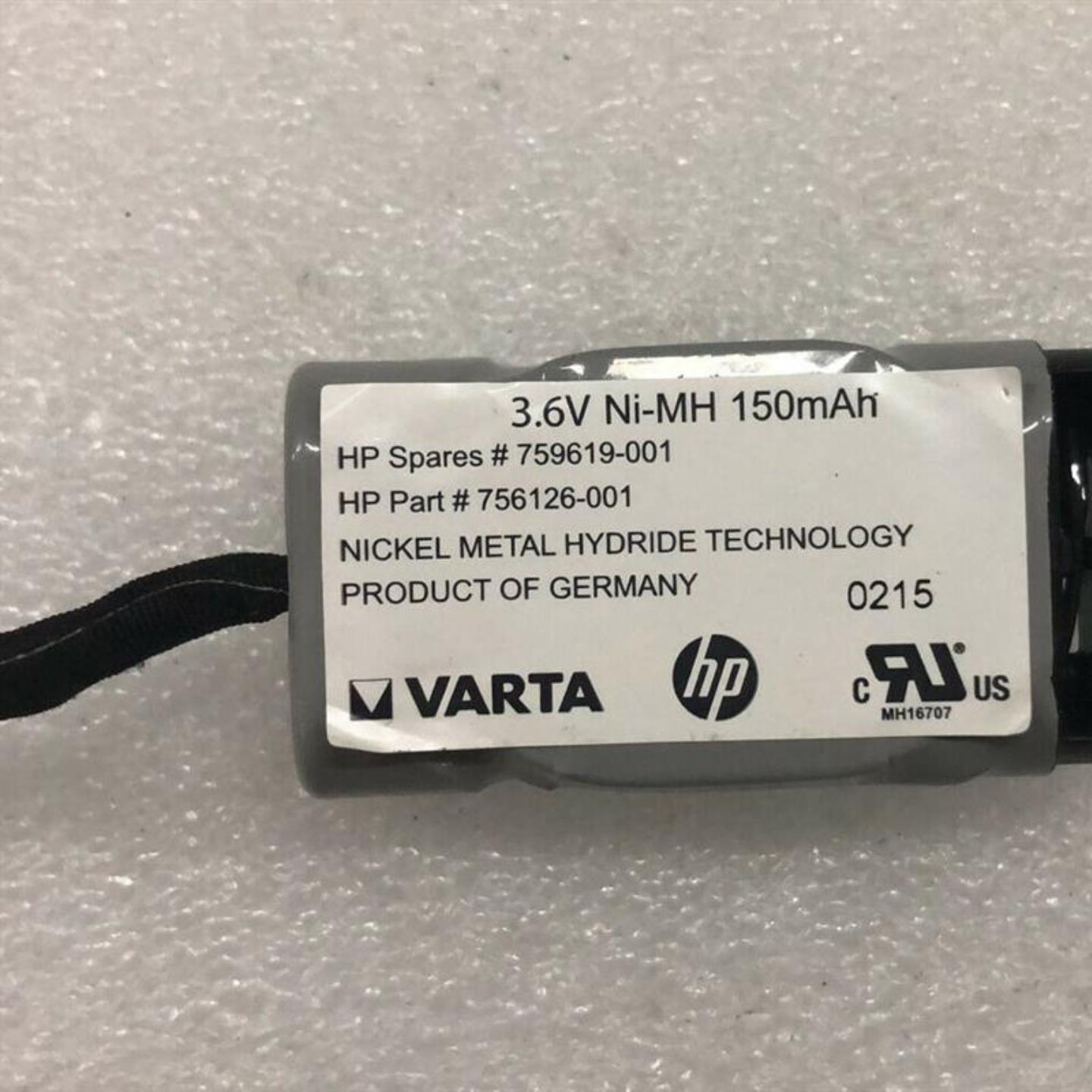 HP 731126-001 730868-001 36V NiMH G8 G9 FBWC 4GB缓存电池