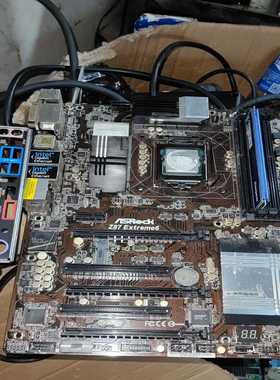 议价华擎z87极限玩家6Extreme6坏的通电没反应