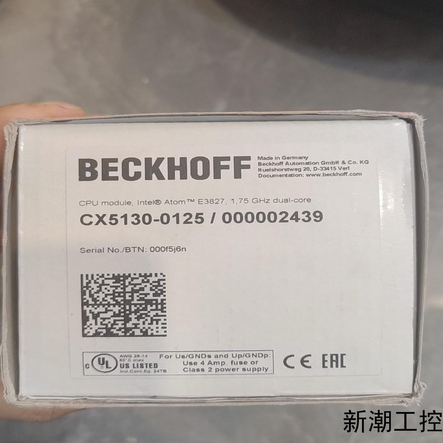 全新倍福控制器模块CX5130-0125全新未开封实物议价商品