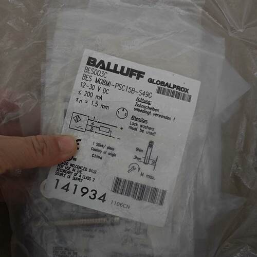 【询价】BALLUFFBES003C巴鲁夫电感式接近开关BE
