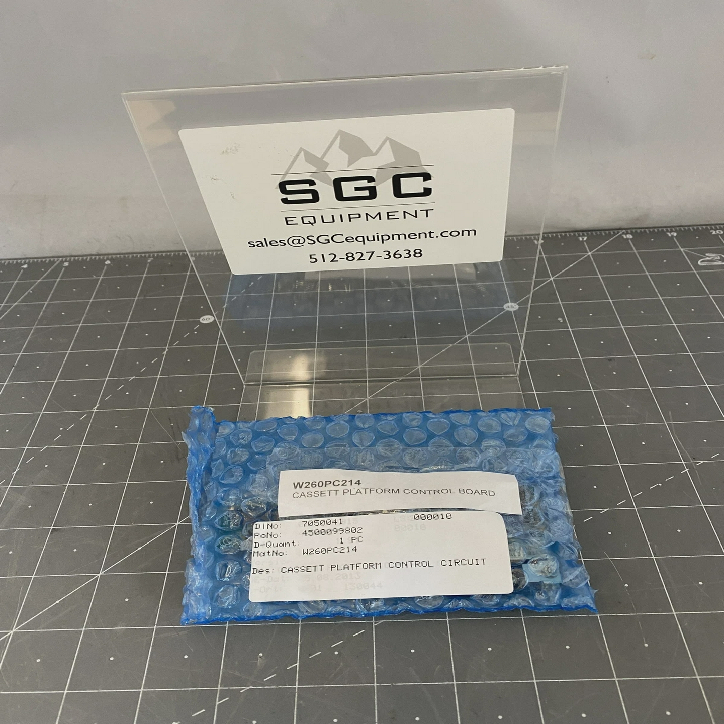 KarlSuss260PC214CassettePlatformControlCircuitPN:614