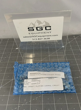 KarlSuss260PC214CassettePlatformControlCircuitPN:614