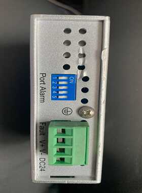 Korenix科洛理思JetNet2005交换机，面板有一处（宝染商铺）