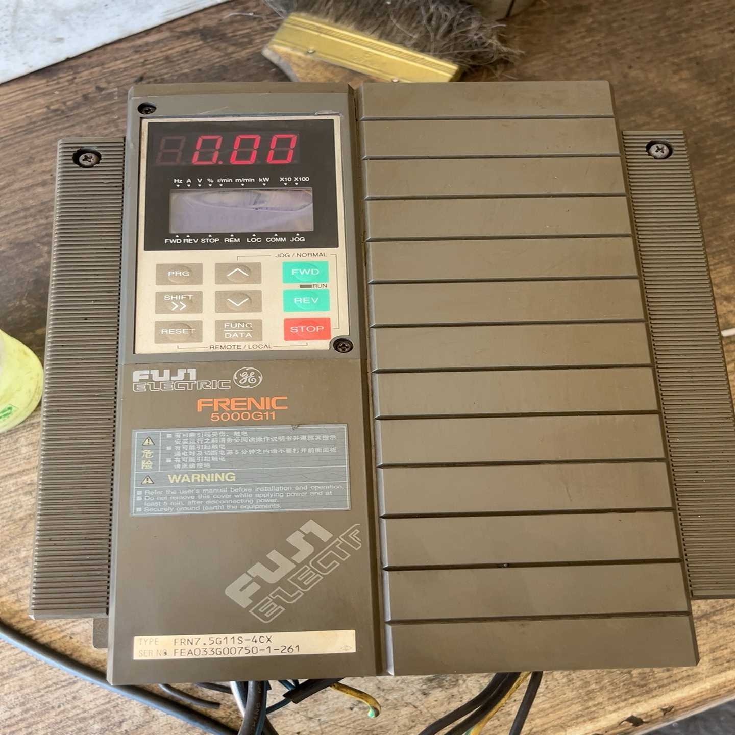 富士变频器FRN7.5G11S-4CX380V三相5.--议价商品