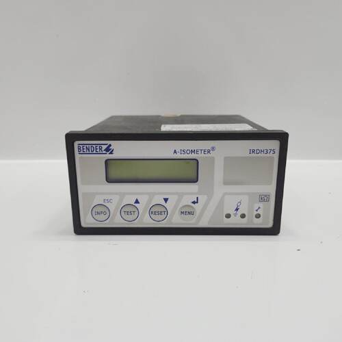 BENDER IRDH375B435 AISOMETER INSULATION MONITORING DEVICE B9