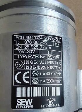 议价德国SEW编码器EV1R现货供应ROD466 1024 30B10-2B订货号18571