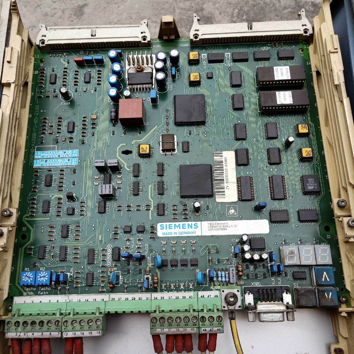 议价—西门子直流调速器6RA2881主板C98043A1660L113原装拆机二手