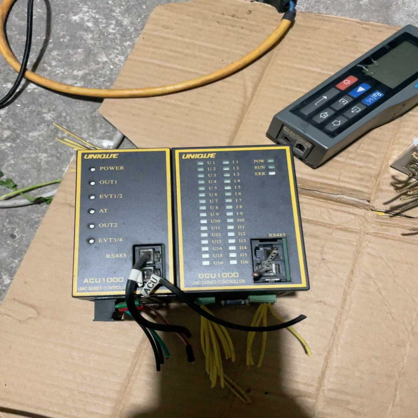 日本UNIQUE控制器DCU1000和ACU1000，拆机品--议价商品